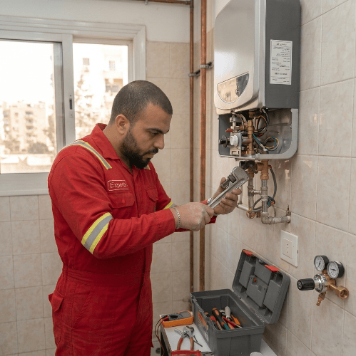 صيانة سخان الغاز مركز اكسبرتس